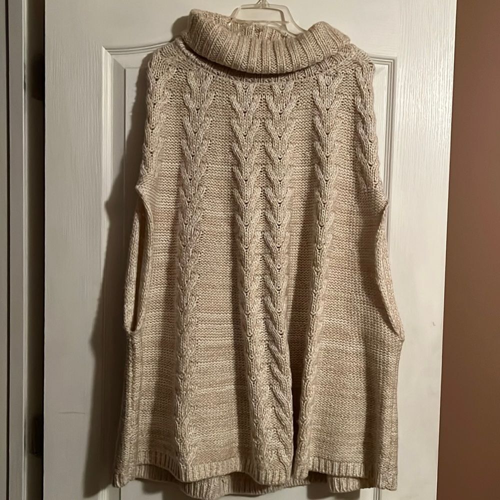 Caslon poncho sweater